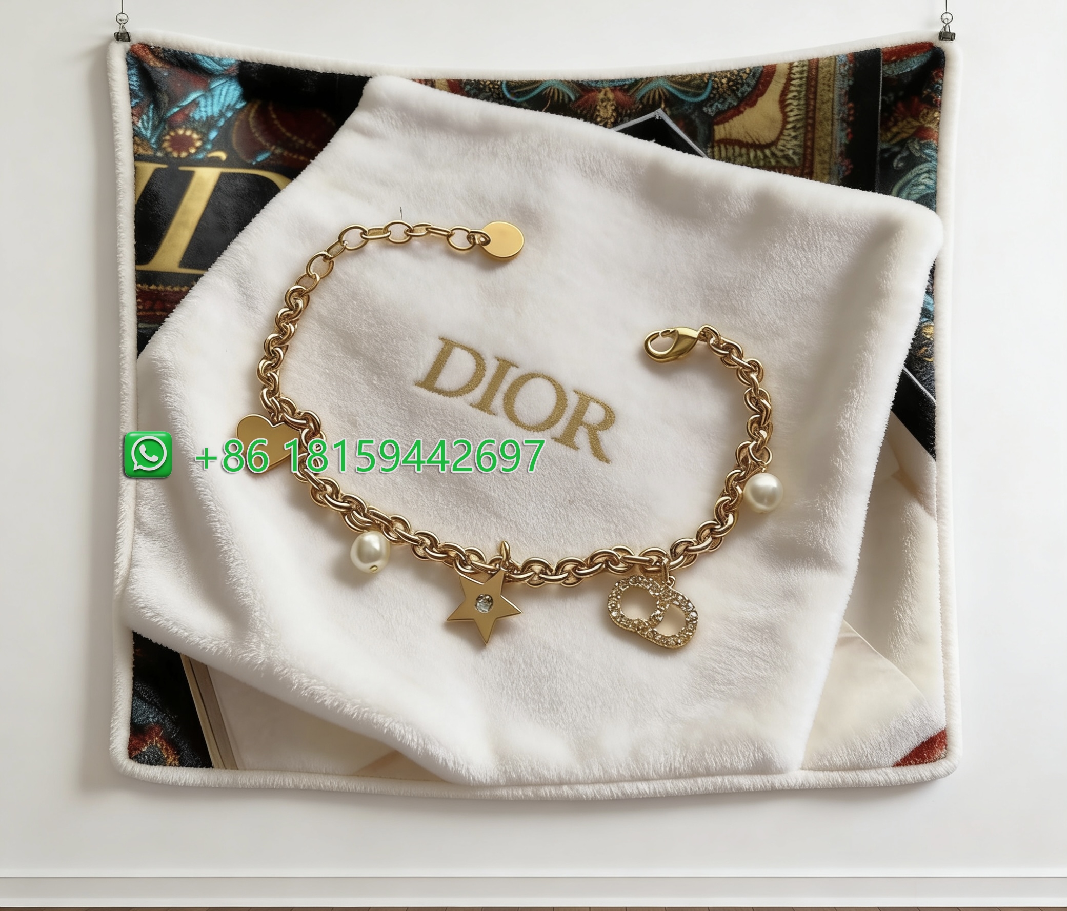 Dior Throw Blankets